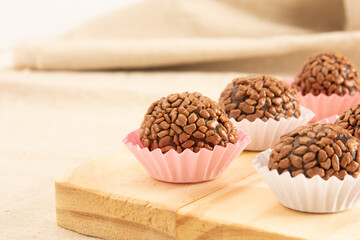Brigadeiros, tradicional Brazilian sweet