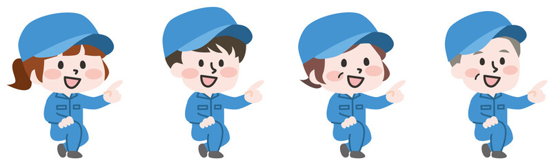 点検作業をおこなう作業員