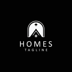 Homes logo design icon tamplate