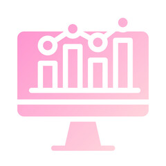 statistic monitor icon