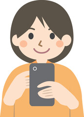 介護士　スマートフォン