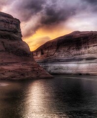 Sunset Lake Powell