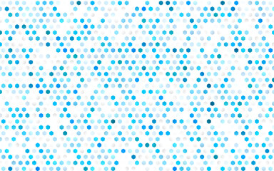 Light BLUE vector layout with hexagonal shapes.
