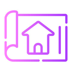 planning gradient icon