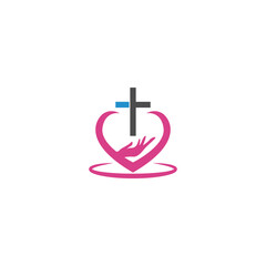 Church icon logo design