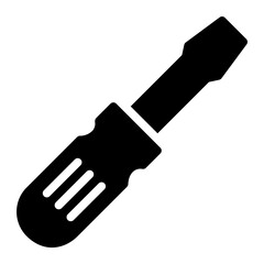 screwdriver glyph icon