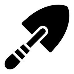 shovel glyph icon