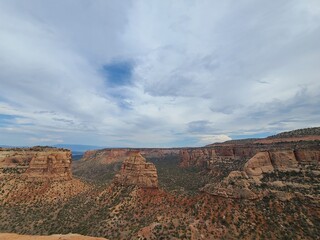 Canyon rock formations 