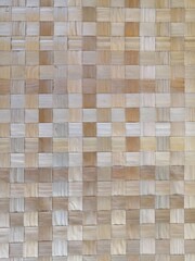  woven palm leaf rug, textured