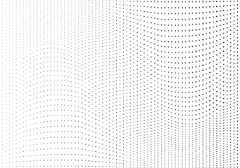 Light gradient halftone dots grunge wide background
