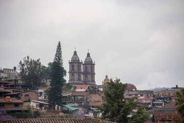 Obraz premium pueblo de navidad, en el municipio de mascota, jalisco mexico