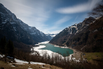 lake in the mountains
