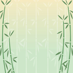 竹林の背景　正方形