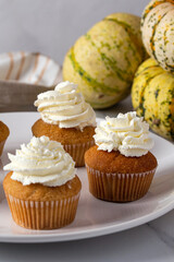 Pumpkin cupcakes