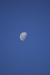 The Moon, our natural satellite seen from Bolivia
