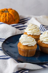 Pumpkin cupcakes