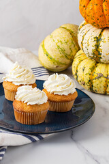 Pumpkin cupcakes