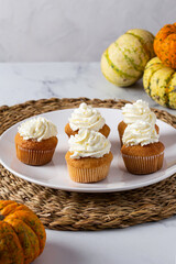 Pumpkin cupcakes