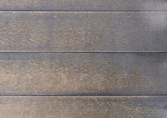 Old wood background with niose grained black dark brown Each plank has a different color and texture. abstract background.