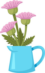 flowers in vase
