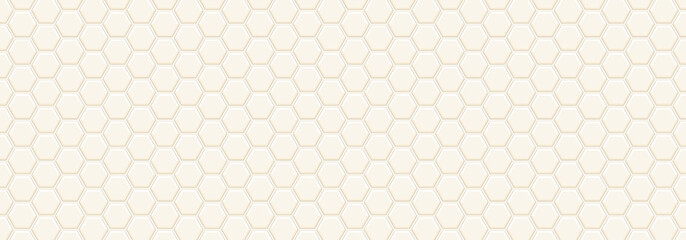 Embossed hexagon. Abstract honeycomb. Abstract tortoiseshell. Soft color. Light orange background