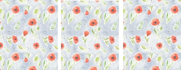 Floral prints printed on clothes, fabrics, pillows, blankets 