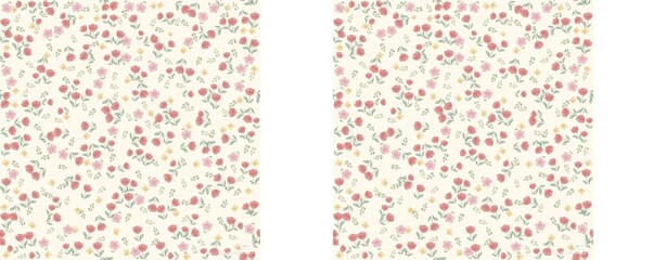 Floral prints printed on clothes, fabrics, pillows, blankets 