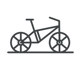 bicycle travel icon