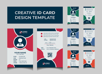 Creative Modern Id Card Design Template