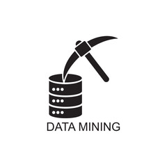 data mining icon , financial icon