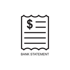 bank statement icon , advisor icon