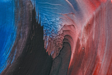 Abstract art background. Hand drawn gouache painting. Color texture.