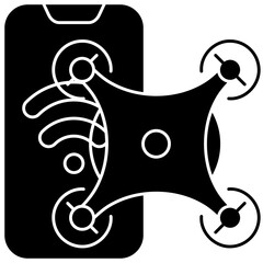 smartphone solid icon