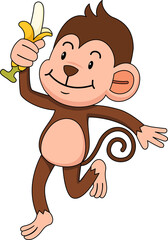 cartoon monkey character