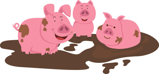 cartoon pig character