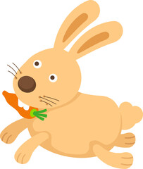 cartoon rabbit character