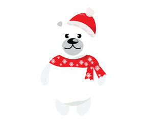 christmas teddy bear