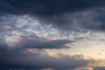 Textur Hintergrund Abendhimmel stimmungsvoll