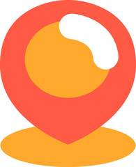 Logistics location, illustration, vector on a white background.