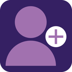 Obraz premium Podcast follow, illustration, vector on a white background.