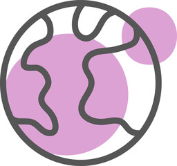 World travel, illustration, vector on a white background.