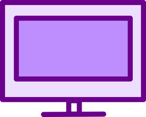 TV tool, illustration, vector on a white background.