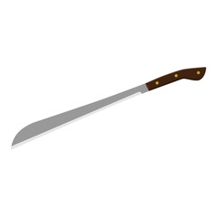 Machete vector isolated on white background