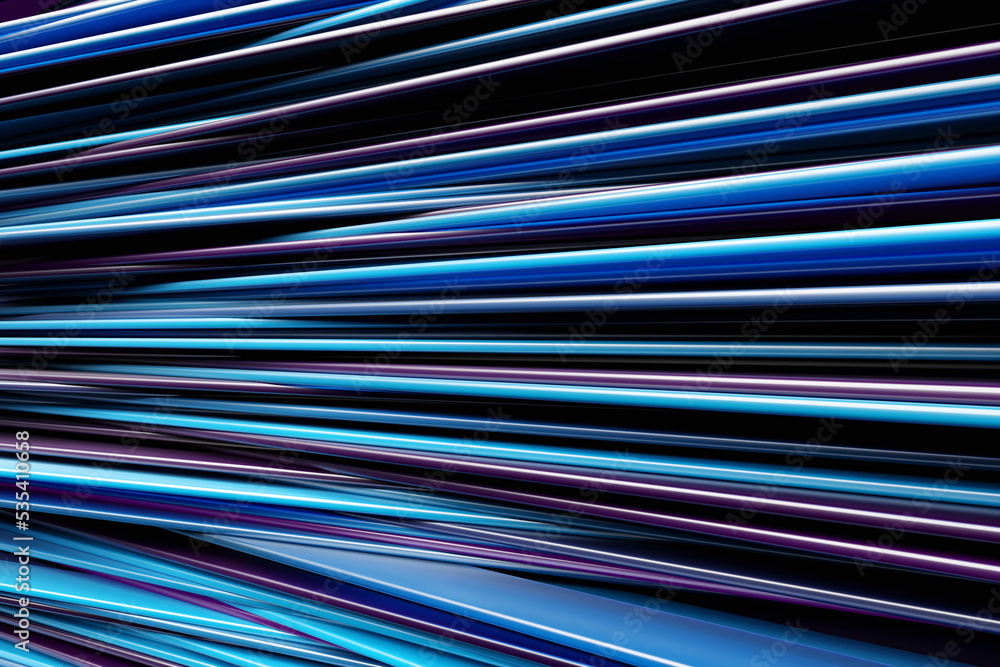 Poster 3d illustration of a abstract gradient background with lines. modern graphic texture. geometric patt