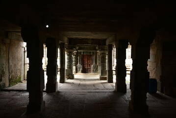 sri sadashivaswamy temple, nuggehalli, karnataka, india, hoysala, historic, religion, shiva, old, architecture, ancient, structure	