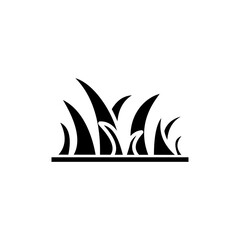 grass icon vector design templates