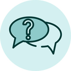 Contacts support, illustration, vector on a white background.