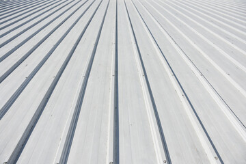 Obraz premium Metal roofing in commercial construction