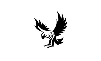 eagle with lion logo