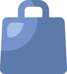 Logistics bag, illustration, vector on a white background.